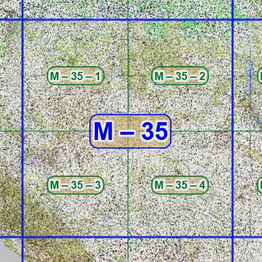 Квадрат M-35 топографических карт 1:100K
Листы квадрата M-35 советских топографических карт. Масштаб 1км в 1см - 1:100,000. Листы карт изданы, в основном, в 1980-1990-х годах.
Ключевые слова: топографические карты,подробные карты России