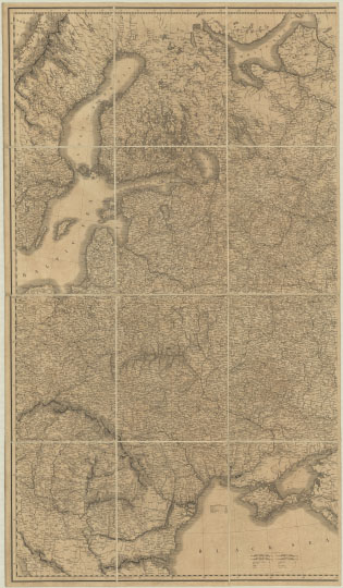 Восточная Европа % Eastern Europe
Восточная Европа. Английская карта издания 1850 года
Ключевые слова: Европейская Россия,английские карты