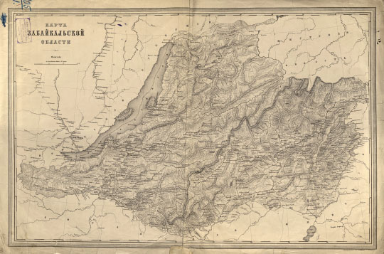 Забайкальская область  1:2.1M% Zabaikaskaya oblast
Забайкальская область. Масштаб 50 верст в дюйме. Размер листа 65×43 см. Картографическое заведение А. Ильина.
Ключевые слова: Чита,Иркутск,Байкал,издательство Ильина