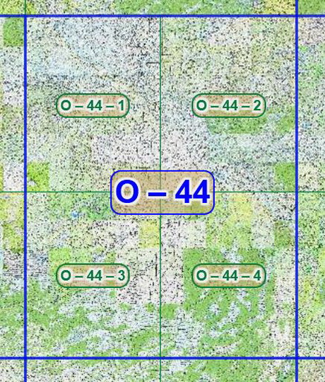 Квадрат O-44 топографических карт 1:100K
Листы квадрата O-44 советских топографических карт. Масштаб 1км в 1см - 1:100,000. Листы карт изданы, в основном, в 1980-1990-х годах.
Ключевые слова: топографические карты,подробные карты России