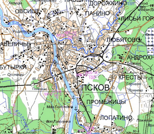 Псков и окрестности %Pskov and vicinity
Псков и окрестности. Карта Госгеоцентра. Масштаб 1:25,000
Ключевые слова: Псков,карты ГГЦ