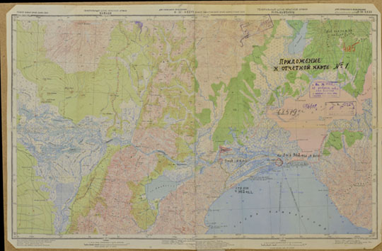 Окрестности Усть-Камчатска 1:200К % Ust-Kamchatsk
Карта РККА окрестностей Усть-Камчатска. Масштаб 1:200,000. Издание 1945 года
Ключевые слова: Камчатка,карты РККА