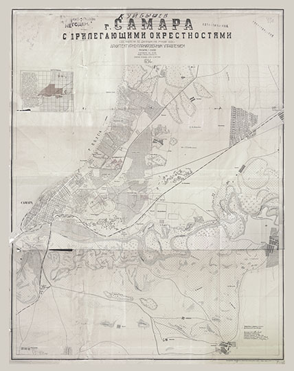г. Самара  с прилегающими окрестностями 1:25К %Samara and environs
Карта г. Самара (Куйбышев) с прилегающими окрестностями. Сocтaвлeнa пo дaнным нa 1 мaя 1934 гoдa Apxитeктуpнo-плaниpoвoчным упpaвлeниeм. Macштaб в 1 cм. 250 мeтpoв. Ceчeниe peльeфa чepeз 10 мeтpoв. 1934г. Литoгpaфиpoвaнo peпpoдукциoннoй ceкциeй oтдeлa зeмлeуcтpoйcтвa Kpaй.З.У.
Ключевые слова: Самара,Куйбышев