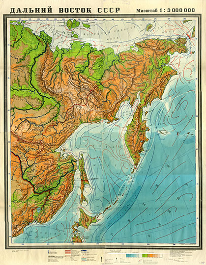 Дальний Восток СССР 1:3М % Far East of the USSR
Дальний Восток СССР. Масштаб 1:3,000,000. Главное Управление по геодезии и картографии при СНК СССР. 1939г.
Ключевые слова: Владивосток,Дальний Восток,Хабаровск,карты ГУГК СССР
