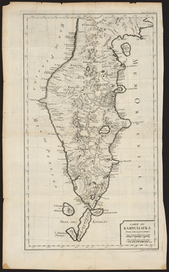 Карта Камчатки 1:2.3М %Carte du Kamtchatka
Карта Камчатки. Подготовлена и гравирована Лораном. Масштаб 1:2,310,000. 51 × 29 см. Carte du Kamtchatka. Dressée et Gravée par Laurent.
Ключевые слова: Камчатка,французские карты