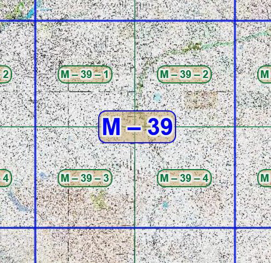 Квадрат  M-39 топографических карт 1:100K
Листы квадрата M-39 советских топографических карт. Масштаб 1км в 1см - 1:100,000. Листы карт изданы, в основном, в 1980-1990-х годах.
Ключевые слова: топографические карты,подробные карты России