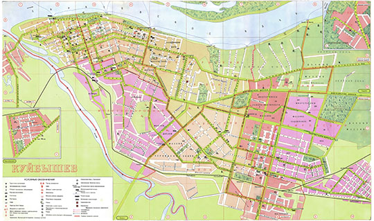 Туристическая схема Куйбышева % Tourist plan of Kuybyshev
Туристическая схема Куйбышева с пояснениями. ГУГК при Совете Министров СССР, Москва 1978. 98x42 см.
Ключевые слова: Самара,Куйбышев