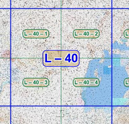 Квадрат L-40 топографических карт 1:100K
Листы квадрата L-40 советских топографических карт. Масштаб 1км в 1см - 1:100,000. Листы карт изданы, в основном, в 1980-1990-х годах.
Ключевые слова: топографические карты,подробные карты России