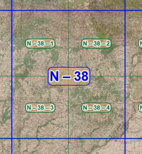 Карта Стрельбицкого - квадрат N-38 420K v.1
Листы квадрата N-38 специальной карты Европейской России с прилегающей к ней частью Западной Европы и Малой Азии. Карты изданы Военно-топографическим отделом Главного штаба под редакцией Генер. Штаба Полковн. Стрельбицкаго. Масштаб - в английском дюйме 10 русских верст или 1:420000. Основная часть листов издана в 1871-1873 годах. Литография Картографического заведения Военно-Топографическаго Отдела. Сборная карта из листов 715х580 мм. Вармант 1 - ранние листы.
Ключевые слова: карты Стрельбицкого
