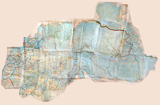 ПГМ Уфимского уезда 1:84К %Land survey Ufa district
Геометрический генеральный план Уфимского уезда Оренбургской губернии. Сборная карта, склейка из отдельных листов планов генерального межевания. Масштаб 2 версты в английском дюйме. Начало 1800-х годов.
Ключевые слова: Уфа,межевание