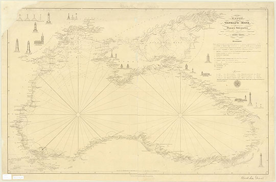 Карта Черного моря % Map of the Black sea
Карта Черного моря, в древности Понт Эвксинский. Описи Капитан-Лейтенанта Е. Манганари с 1826 по 1836г. Гравировано в С. Петербурге 1840 года. Исправлено в 1861г. дополнено 1870г и 72,73,74,89,91.
Ключевые слова: Крым,Чёрное море,Азовское море,лоцманские карты