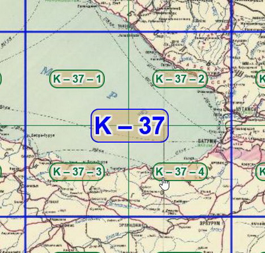 Лист K-37 карты РККА 1:200К %K-37 RKKA map
Лист K-37 карты РККА. В сборке использованы склеенные листы карт РККА издания 1936-1940 годов масштабом 1:200,000.
Ключевые слова: карты РККА,Сочи,Грузия