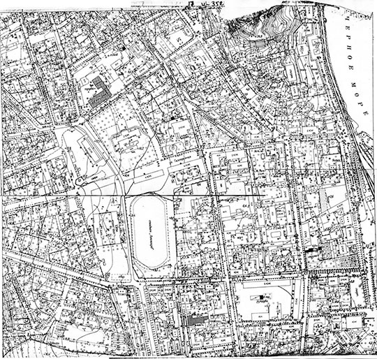 Центральная часть Феодосии % Central part of Feodosia
План центральной части Феодосии. 1960-е годы.
Ключевые слова: Феодосия