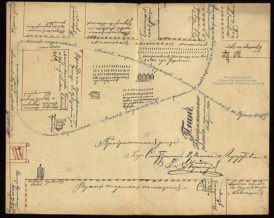 План Преображенского рынка
План Преображенского рынка на одноименной площади. Cоставлен 14 августа 1908 года
