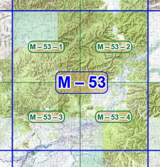 Квадрат M-53 американских карт 1:250K
Листы квадрата M-53 американских карт серии N504. Масштаб 1:250,000. Листы карт изданы в 1948-1954 годах. Eastern Siberia, N504 Series, Army Map Service, Corps of Engineers, U.S. Army, Washington, D.C.
Ключевые слова: американские карты,серия N504