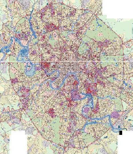 v.1 Санитарные и водоохранные зоны%Sanitary and water preserving zones v.1
Комитет по архитектуре и градостроительству города Москвы. Проект актуализированного Генерального плана города Москвы на период до 2025 года. Раздел "Санитарно-защитные и водоохранные зоны". Книга 2, карты 152-236. 1:25000. Это предпоследняя версия данной карты - v.1.
Ключевые слова: Генплан 2025