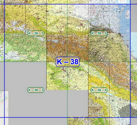 Карта серии 1501 - квадрат K-38 250К
Листы квадрата K-38 американской карты Европейской части СССР. Серия 1501. Масштаб 1:250,000. Карты были изданы в 1978-1998 годах. Joint Operations Graphics Series 1501 Air.  Scale 1:250,000. Prepared and published by the National Imagery and Mapping Agency.
Ключевые слова: Тбилиси,американские карты,серия 1501