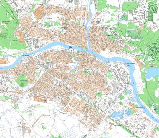 Тверь и окрестности %Tver and vicinity
Тверь и окрестности. Карта Госгеоцентра. Масштаб 1:25,000
Ключевые слова: Тверь,карты ГГЦ
