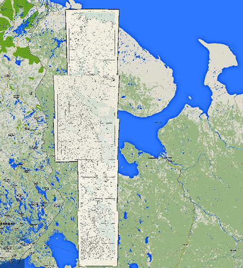 Мурманская железная дорога 1:300К %Murmansk railway
Мурманская железная дорога. Американская карта, склеенная из 5 листов. Масштаб 1:300,000. Репродукция финских карт. Карты составлены в 1941 году, изданы в 1942 году Картографическим подразделением американской армии.  Murmansk railway. Army Map Service U.S. Army, Washington DC.
Ключевые слова: Мурманск,Петрозаводск,Онежское озеро,американские карты