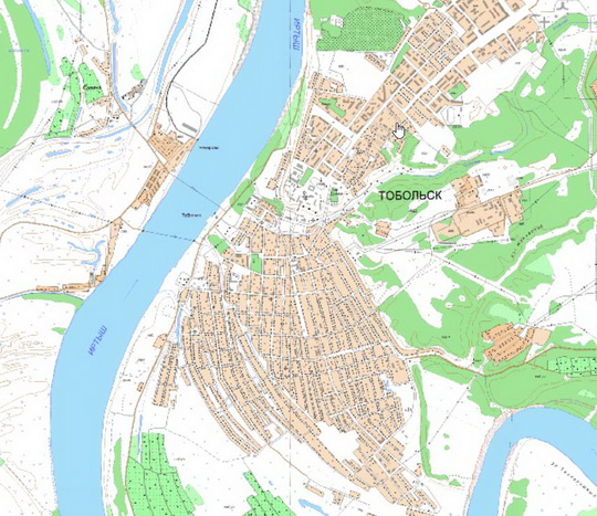 Тобольск и окрестности %Tobolsk and vicinity
Тобольск и окрестности. Карта Госгеоцентра. Масштаб 1:25,000
Ключевые слова: Тобольск,карты ГГЦ
