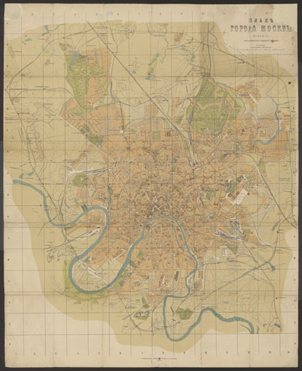 План города Москвы Ильина v.2  1:21K % Plan of Moscow by A. Ilyin. v.2
План города Москвы. Издание Картографического Заведения А. Ильина. Вариант 2. 99 х 81 см. Масштаб в английском дюйме 250 сажен. (около 1916г.). Условная картографическая сетка. Картографическое заведение А. Ильина в Петрограде. Пряжка, 5
Ключевые слова: издательство Ильина