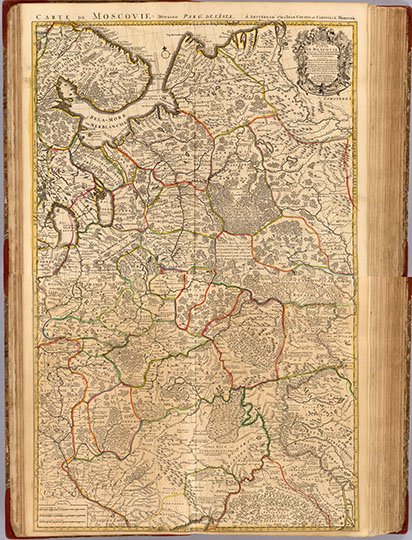 Центральная и южная части Московии % Partie Meridionale de Moscovie
Центральная и южная части Московии. Сборная карта, склеенная из двух листов карт, составленных Г. Де Лиллем. Размер каждого листа 39 х 55 см. Carte de Moscovie. Dressee par Guillaume De l'Isle de l'Academie Royale des Sciences. A son excellence Monseigneur Andre Artemonide de Matueof ... A Amsterdam, Chez Jean Covens et Corneille Mortier, avec privil. (title in upper margin:) Carte de Moscovie. Dressee par G. de l'Isle. (1742)
Ключевые слова: Европейская Россия