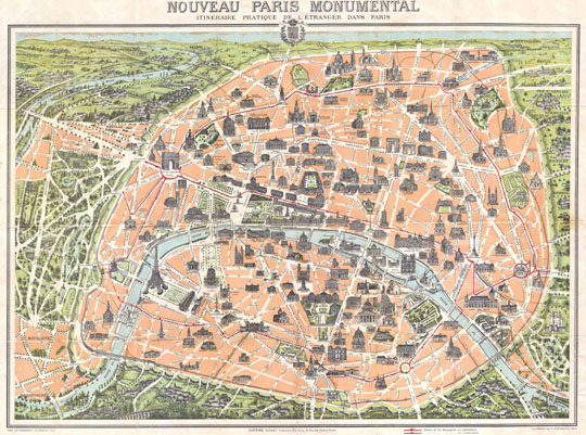 Новый план Парижа%New plan of Paris
Новый план Парижа. Nouveau Paris monumental. Itineraire pratique de l etranger dans Paris. Garnier greres, Libraires-Editeurs, 6, Rue des Saints Peres. Imp. Dufrenoy, 49, Rue du Montparnasse, Paris, 1900.
Ключевые слова: Париж,французские карты