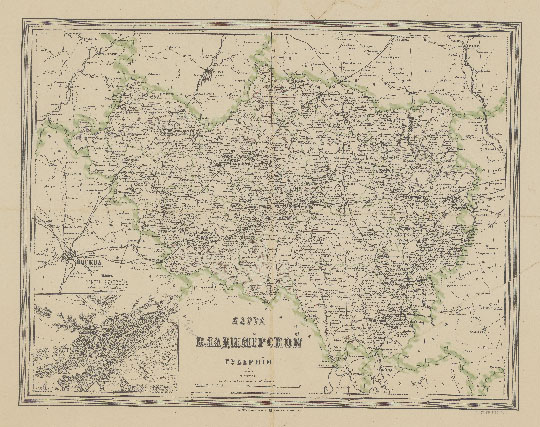 Карта Владимирской губернии 1:840К %Map of Vladimir Gubernia
Карта Владимирской губернии. Масштаб - 20 верст в дюйме. Издание Картографического Заведения А. Ильина. Около 1899 г.
Ключевые слова: Владимир,издательство Ильина