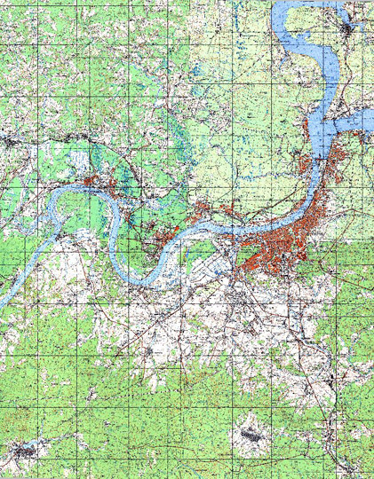 Пермь и окрестности 1:100K % Map of Perm and vicinity
Карта окрестностей Перми. Издание 1979 года. Масштаб 1:100,000.
Ключевые слова: Пермь,топографические карты