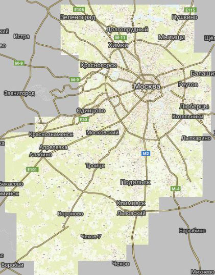 Транспортная карта Москвы
Транспортная карта Москвы. Автор - Александр К. Все транспортные изменения приведены на начало 1 января 2020 года. На карте отображены Москва и города ближайшего Подмосковья, все маршруты московского транспорта, а также маршруты подмосковных и частных перевозчиков  

