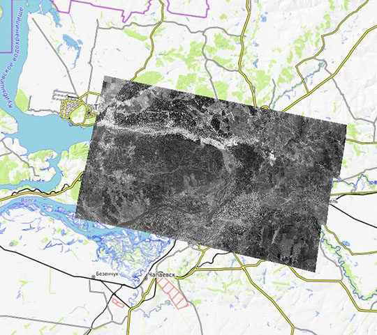 Спутниковый снимок Куйбышева и окрестностей 10.06.78 %Satellite image of Kuibyshev
Спутниковый снимок Куйбышева и окрестностей. Снимок сделан с американского спутника 10 июня 1978 года.
Ключевые слова: Самара,Куйбышев,Волга,американские карты,города СССР со спутников