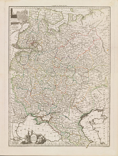 Французская карта Европейской России %La Russie de Europe
Французская карта Европейской России. 1810-е годы. Из двух листов. La Russie de Europe.Grave par Chamouin, Rue dela Harpe, 35.
Ключевые слова: Европейская Россия,французские карты