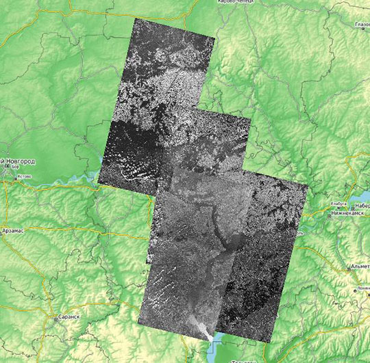 Среднее Поволжье со спутника в 1970-х %Satellite image of mid-Volga region
Спутниковый снимок Волги от Чебоксар до Куйбышева. Склейка снимков, сделанных с американских спутников в 1968-1979 годах.
Ключевые слова: Ульяновск,Казань,Куйбышев,Чебоксары,Йошкар-Ола,Волга,американские карты,города СССР со спутников