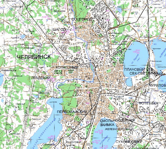 Челябинск и окрестности %Chelyabinsk and vicinity
Челябинск и окрестности. Карта Госгеоцентра. Масштаб 1:25,000
Ключевые слова: Челябинск,карты ГГЦ