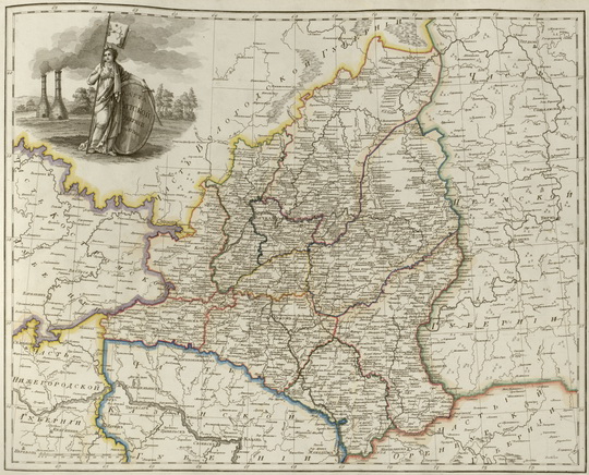 Карта Вятской губернии из 10 уездов 1:420К % Map of Viatka gubernia
Карта Вятской губернии из 10 уездов. Масштаб - 10 верст в дюйме. Из кн.: Российский атлас, из сорока трёх карт состоящий и на сорок одну губернию Империю разделяющий. Издан при географическом департаменте,  1800. Составитель - А. М. Вильдбрехт.
Ключевые слова: Атласы,Атлас 1800,Вятка