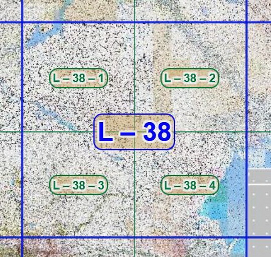 Квадрат L-38 топографических карт 1:100K
Листы квадрата L-38 советских топографических карт. Масштаб 1км в 1см - 1:100,000. Листы карт изданы, в основном, в 1980-1990-х годах.
Ключевые слова: топографические карты,подробные карты России