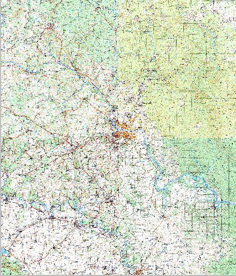 Кемерово на карте 1:200K % Map of Kemerovo vicinity
Топографическая карта окрестностей Кемерово. Сборная карта, составленная из листов опубликованных в интернете топографических карт. Издание 1980-х годов. Масштаб 1:200,000.
Ключевые слова: Кемерово,топографические карты