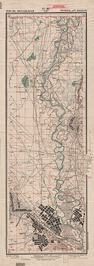 Читинский артиллерийский полигон  1:21K% Chita shooting range
Читинский артиллерийский полигон. Карта VI-25 Л. 3. 1929-30г. Масштаб 1:21000. Издание Сибирского Военно-топографического отдела.
Ключевые слова: Чита