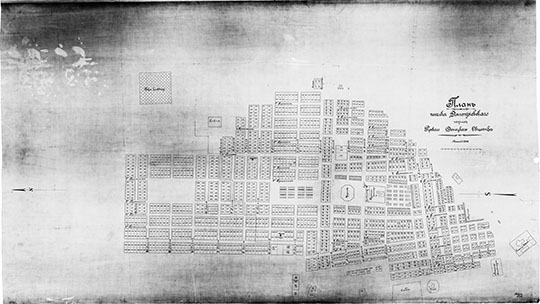 План Макеевки 1:2100 %Plan of Makeevka
Макеевка - План посёлка Дмитровского на земле Русского Донецкого Общества. Масштаб 1:2100. Макеевка, 30 мая 1912 года. 
Ключевые слова: Донецк,Макеевка