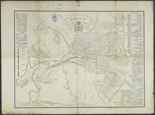 План города Казани % Plan of Kazan
План города Казани. Обозначения - на русском и татарском языках. Издание Типо-литографии Казанского университета, 1899
Ключевые слова: Казань