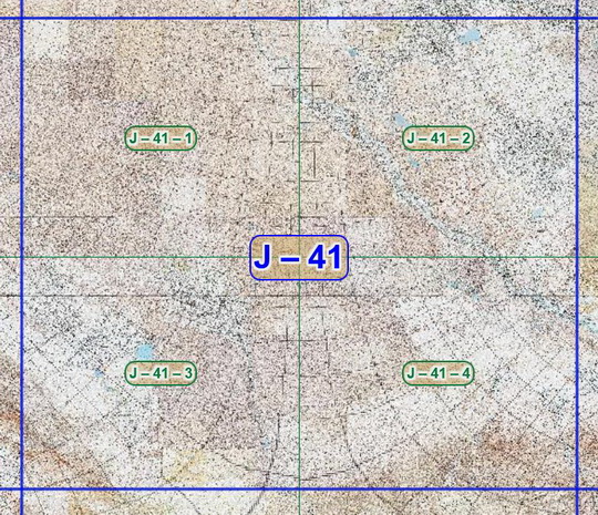Квадрат J-41 топографических карт 1:100K
Листы квадрата J-41 советских топографических карт. Масштаб 1км в 1см - 1:100,000. Листы карт изданы, в основном, в 1980-1990-х годах.
Ключевые слова: топографические карты,подробные карты России