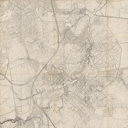 План Павловского парка %Plan of Pavlovsk park
План Павловского парка. На основе документации по реставрационным работам: "План границ объекта культурного наследия федерального значения Павловский дворцово-парковый ансамбль". 1970-е годы
Ключевые слова: Павловск,парки