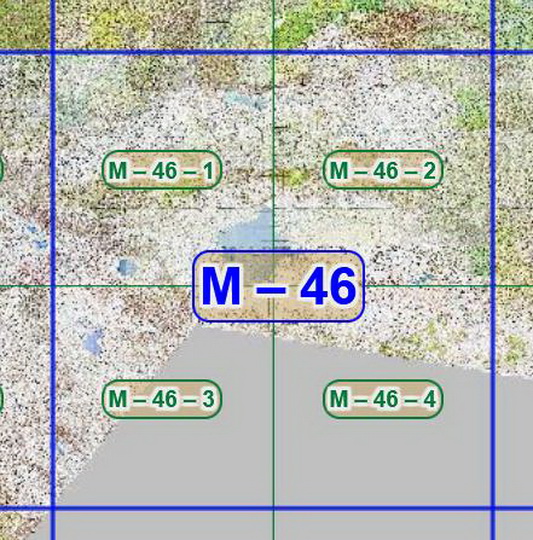 Квадрат M-46 топографических карт 1:100K
Листы квадрата M-46 советских топографических карт. Масштаб 1км в 1см - 1:100,000. Листы карт изданы, в основном, в 1980-1990-х годах.
Ключевые слова: топографические карты,подробные карты России