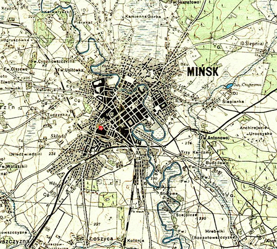 Польская карта Белоруссии 1:100K % Polish map of Belorussia
Польская карта Белоруссии. Издание 1920-х годов. Масштаб 1:100,000.
Ключевые слова: Минск