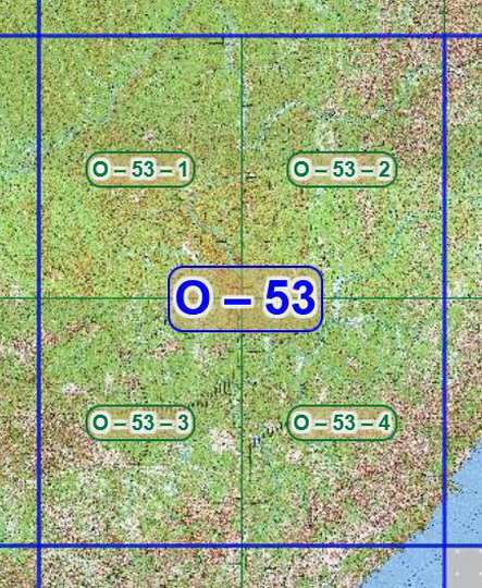 Квадрат O-53 топографических карт 1:100K
Листы квадрата O-53 советских топографических карт. Масштаб 1км в 1см - 1:100,000. Листы карт изданы, в основном, в 1980-1990-х годах.
Ключевые слова: топографические карты,подробные карты России