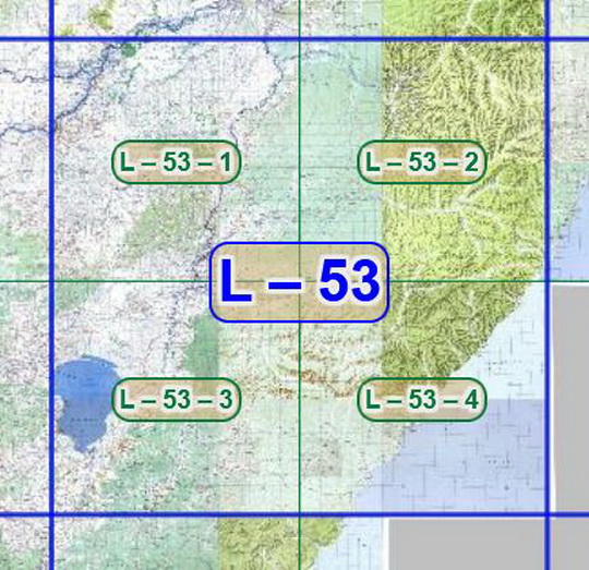 Квадрат L-53 американских карт 1:250K
Листы квадрата L-53 американских карт серии N504. Масштаб 1:250,000. Листы карт изданы в 1948-1954 годах. Eastern Siberia, N504 Series, Army Map Service, Corps of Engineers, U.S. Army, Washington, D.C.
Ключевые слова: американские карты,серия N504