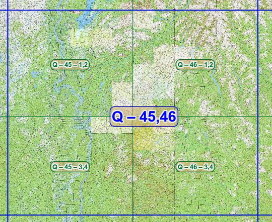 Квадрат Q-45,46 топографических карт 1:100K
Листы квадрата Q-45,46 советских топографических карт. Масштаб 1км в 1см - 1:100,000. Листы карт изданы, в основном, в 1980-1990-х годах.
Ключевые слова: топографические карты,подробные карты России