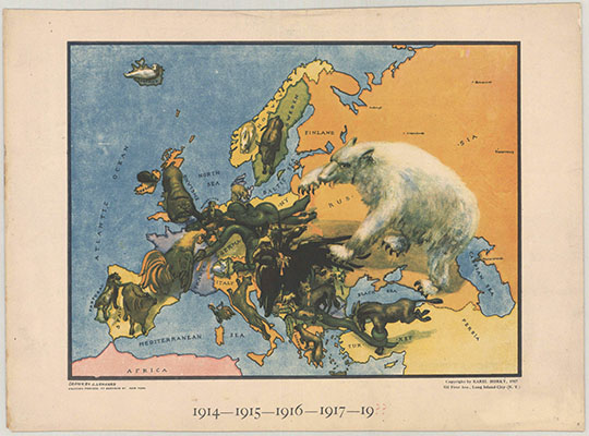Американская карта Европы %American map of Europe
Американская карта Европы 1914-1915-1916-1917-19.. Drawn by J.Lenhard. Knudsen Process 57 Beekman St New York. Karel Horky, 1917. 531 First Ave., Long Island City (N.Y.)
Ключевые слова: Европа,пропаганда,американские карты