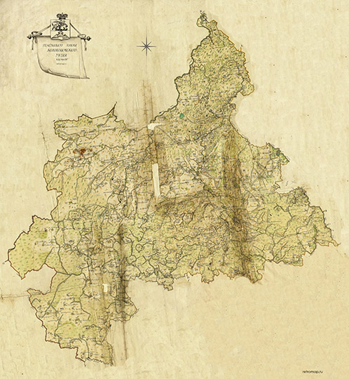 План генерального межевания Волоколамского уезда %General land survey of the Volokolamsk uezd
Генерального плана Волоколамского уезда часть III.
Ключевые слова: Волоколамск,межевание