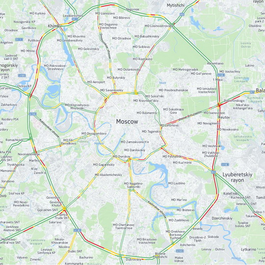 Карта пробок от компании Nokia % Nokia traffic map
Карта загрузки дорог от компании Nokia - карта Nokia HERE traffic map
